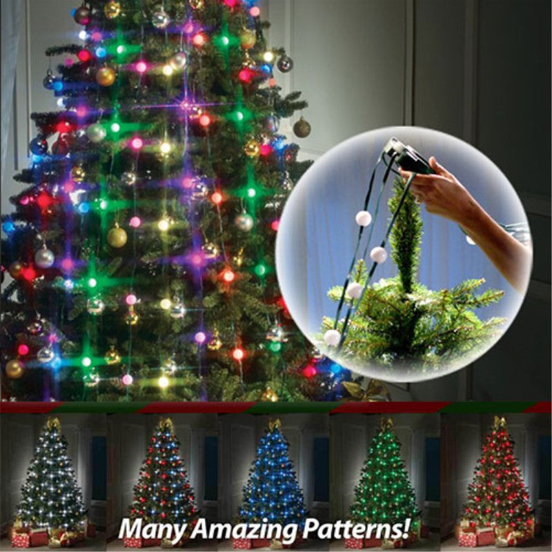 64 Light Dazzler Shower Tree Light Show Of Christmas Tree Power